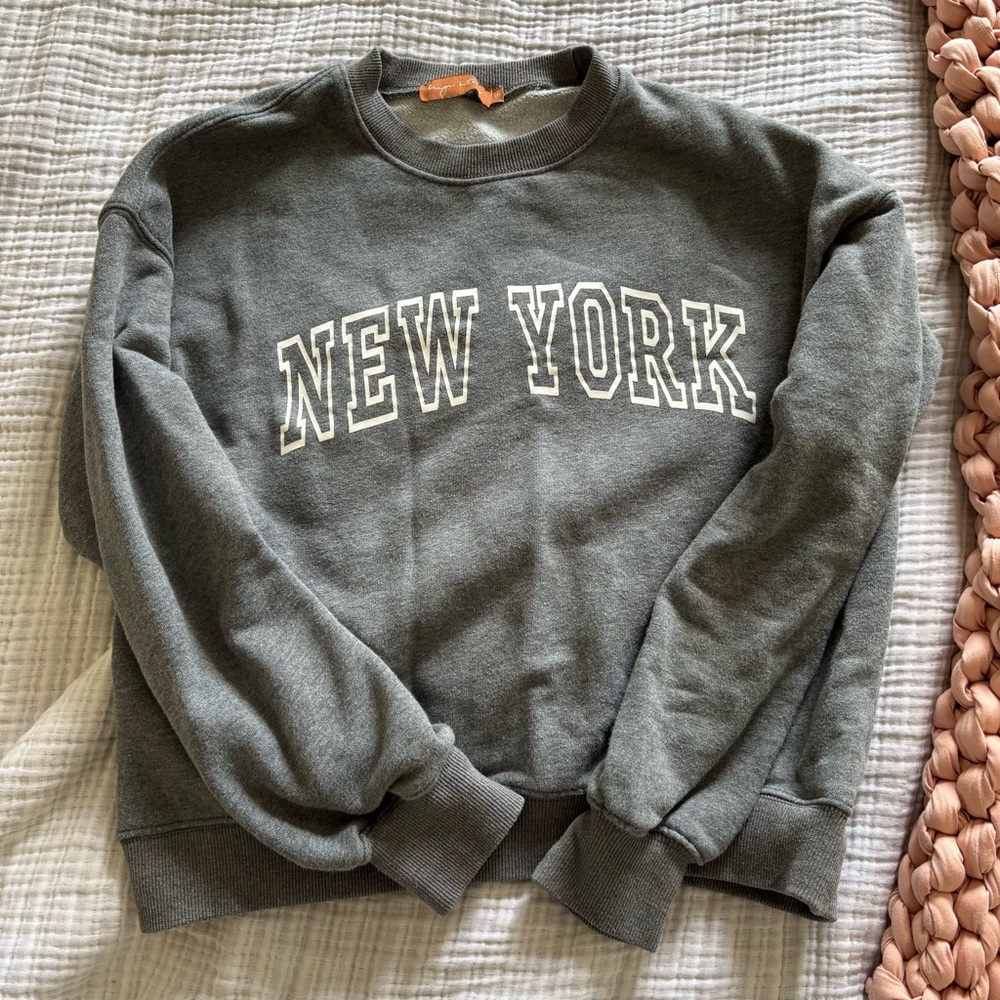 Gray New York Women's Sweater